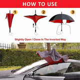 C-Type Reverse Folding Umbrella — Hands-Free, No-Drip, Auto Open