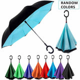 C-Type Reverse Folding Umbrella — Hands-Free, No-Drip, Auto Open